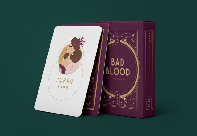 Bad Blood Playing Cards
