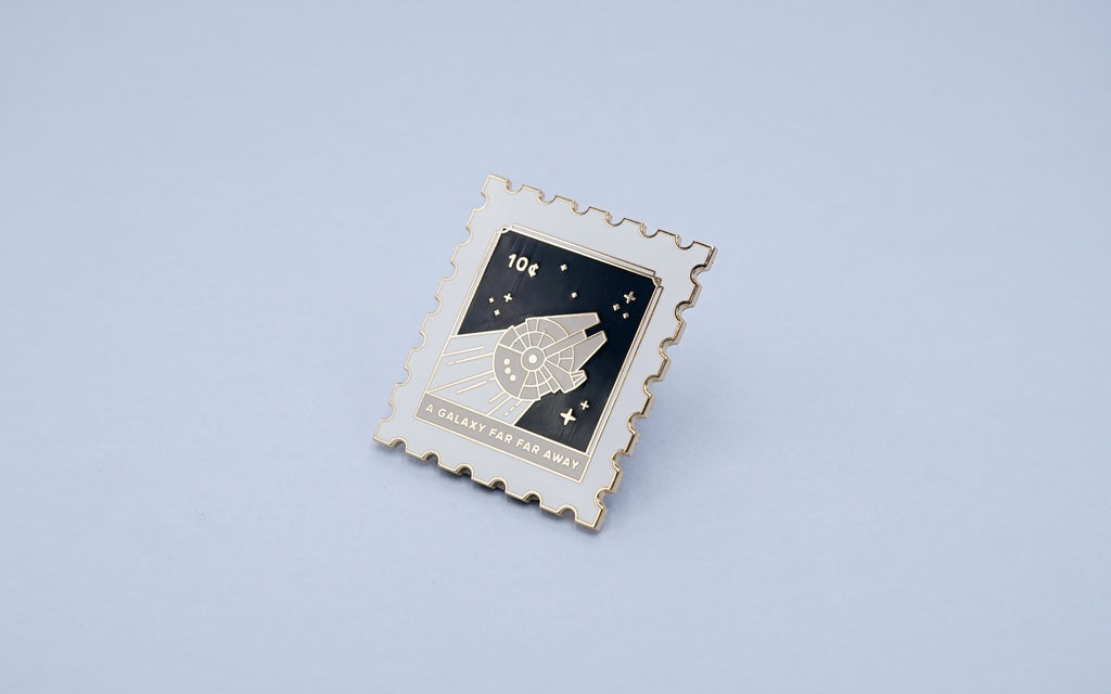 Far Far Away Stamp Pin