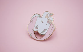 Rose Mermaid Pin