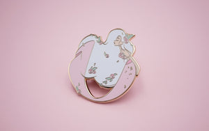 Rose Mermaid Pin