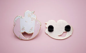 Rose Mermaid Pin