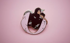 Rose Mermaid Pin