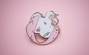 Rose Mermaid Pin