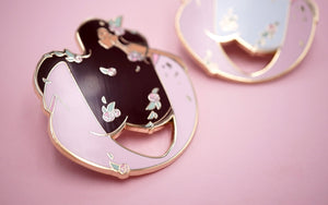 Rose Mermaid Pin